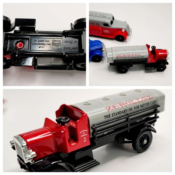 6 Lledo Standard Oil Chevron Zerolene Trucks England JR53/55/56 - Picture 2 of 7